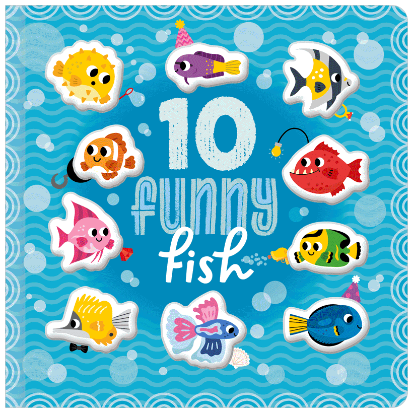 Board Book - 10 Funny Fish-Mountain Baby