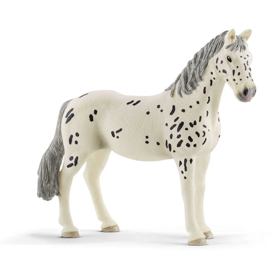 Schleich Animal Figurine - Horses - Knabstrupper Mare-Mountain Baby