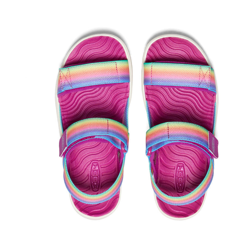 Keen Elle Backstrap Sandal - Rainbow/Festival Fuschia-Mountain Baby