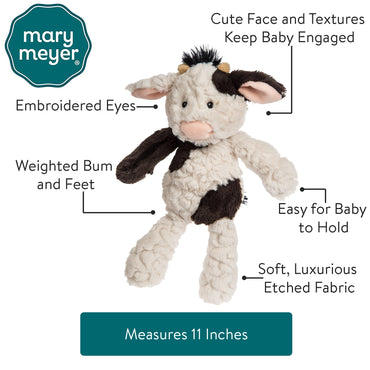 Mary Meyer Putty Nursery Plush Animals - Cow-Mountain Baby