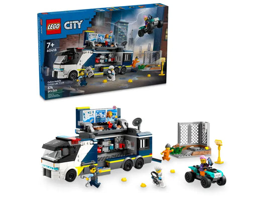 Lego City - Police Mobile Crime Lab Truck 60418-Mountain Baby