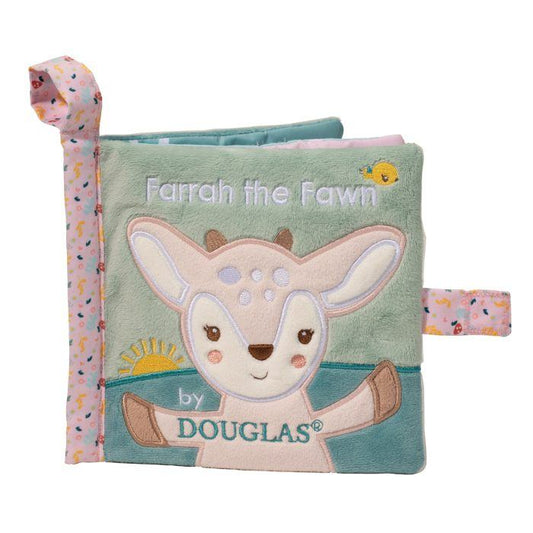 Douglas Cuddle Toys - Plush Activity Book -Farrah the Fawn-Mountain Baby