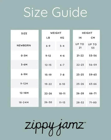 ZippyJamz Footed Coverall - Bee Happy-Mountain Baby