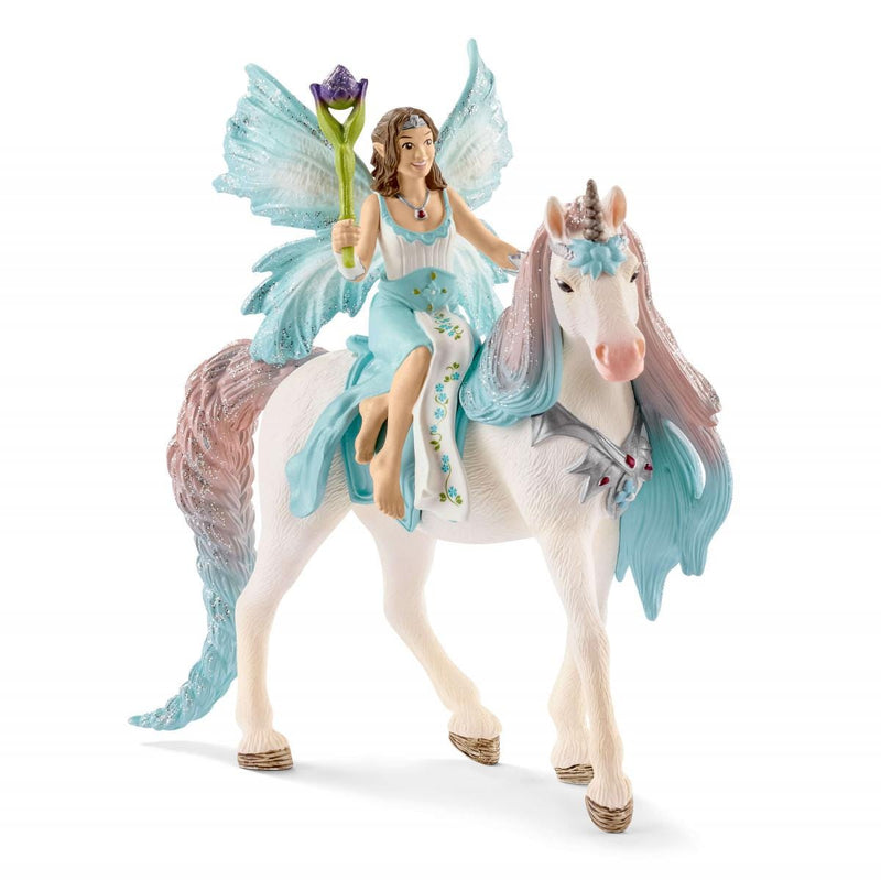 Schleich Bayala Series - Fairy Eyela & Princess Unicorn-Mountain Baby