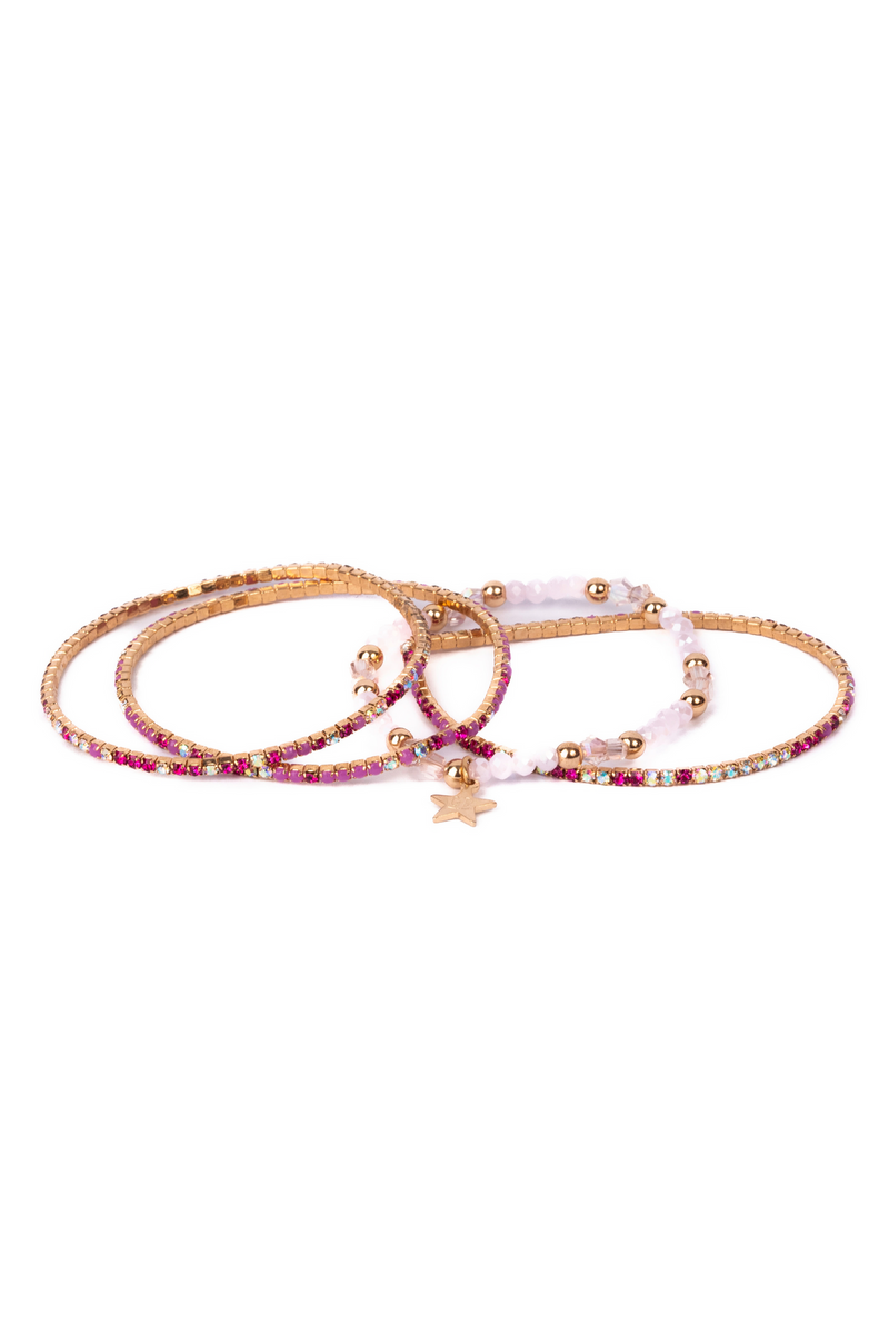 Great Pretenders Jewelry - Boutique Glam Girl Bracelet Set-Mountain Baby