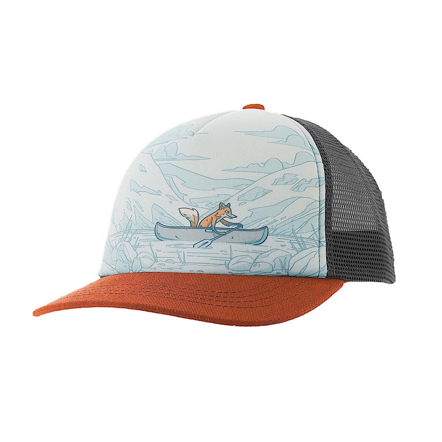 Ambler Kids Cap - Actimals - Orange-Mountain Baby