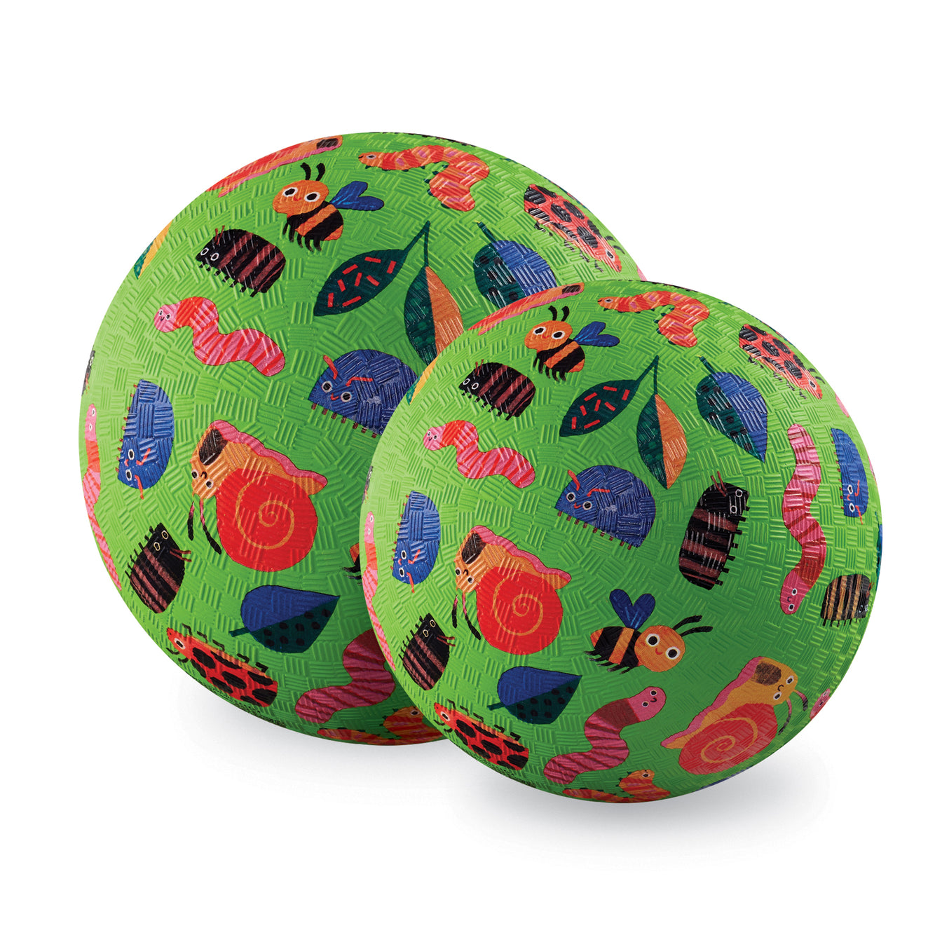 Crocodile Creek Rubber Playground Ball - Garden Friends-Mountain Baby