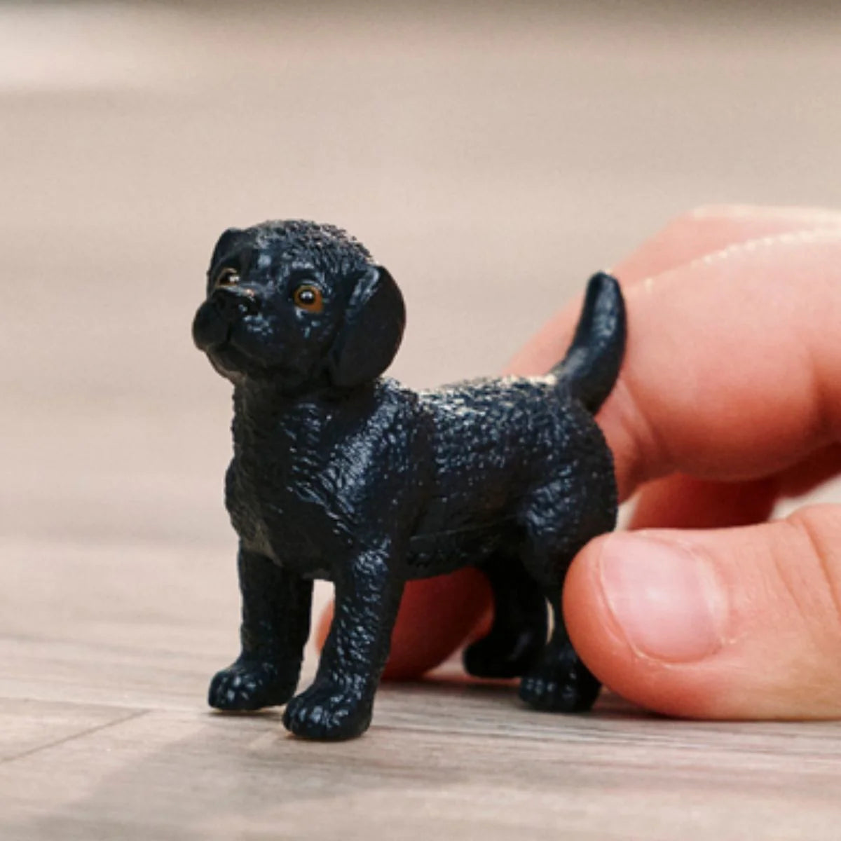 Schleich Animal Figurine - Black Labrador Retriever Puppy