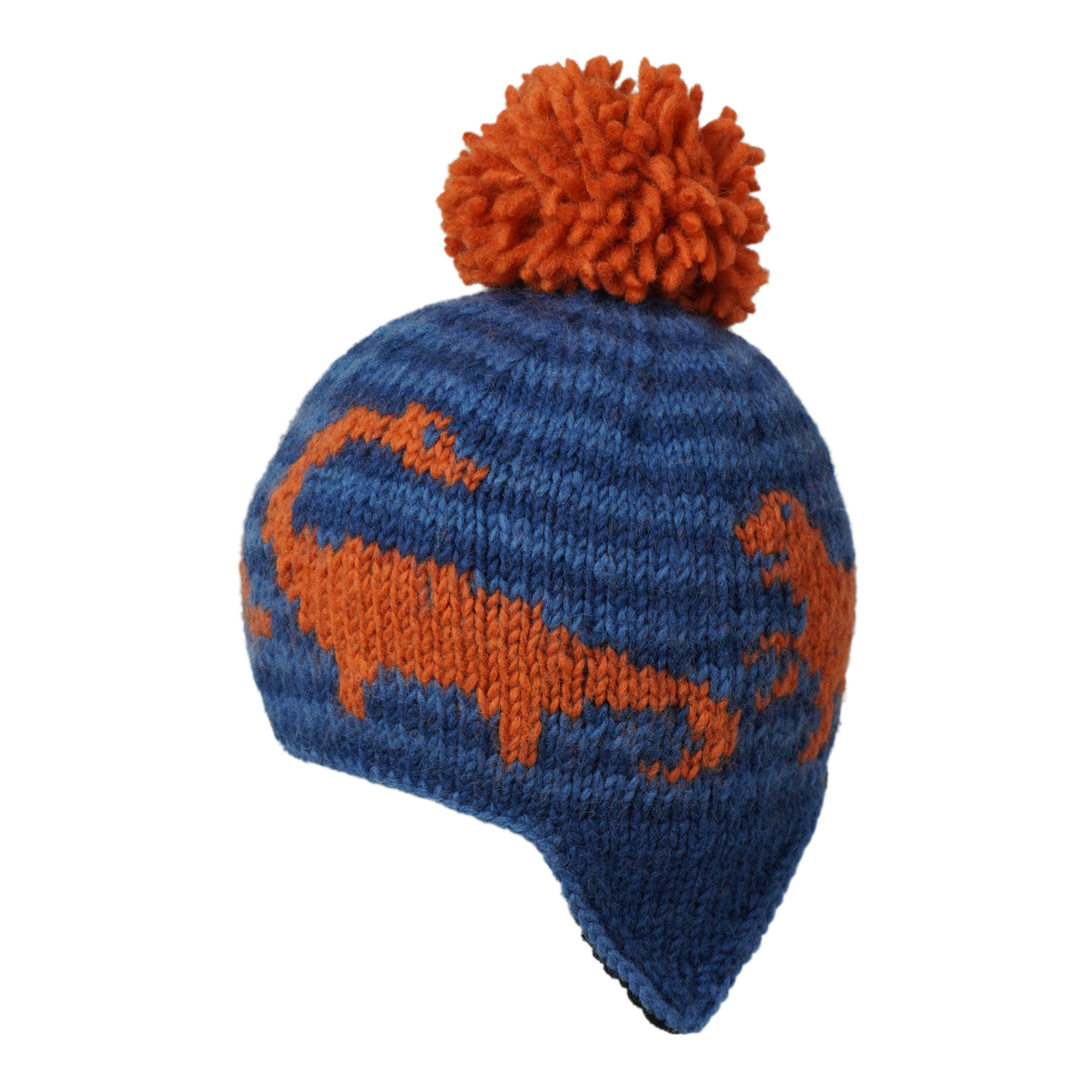 Ambler Kids Toque - Dino - Blue-Mountain Baby