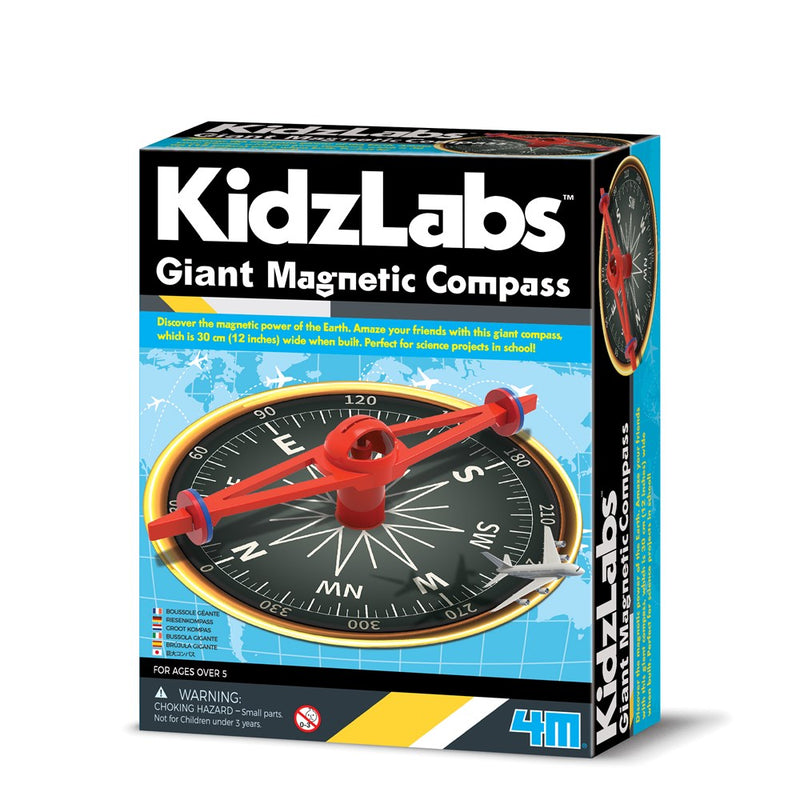 4M Kidz Labz - Giant Compass Making Kit-Mountain Baby