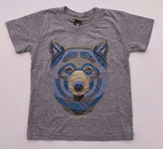 Rossland T-Shirt Crosshatch Blackbear-Mountain Baby