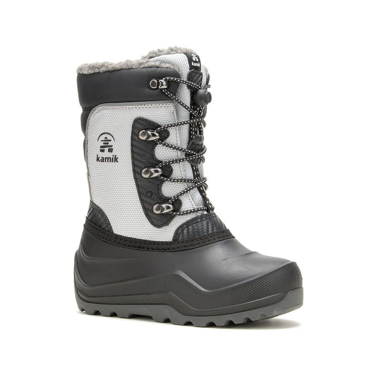 Kamik Snow Boot - Luke4 - Light Grey-Mountain Baby