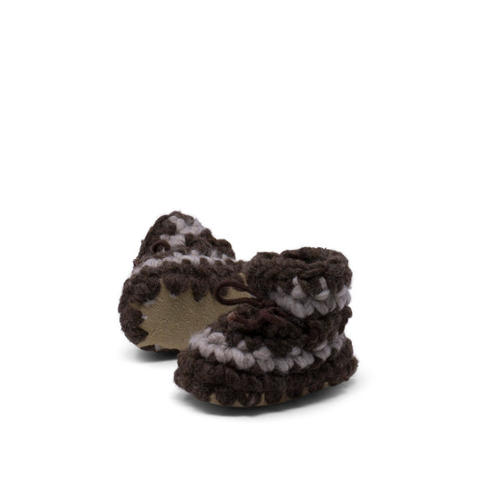 Padraig Bootie - Child - Brown w/ Stripe-Mountain Baby