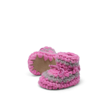 Padraig Bootie - Child - Pink w/ Stripe-Mountain Baby