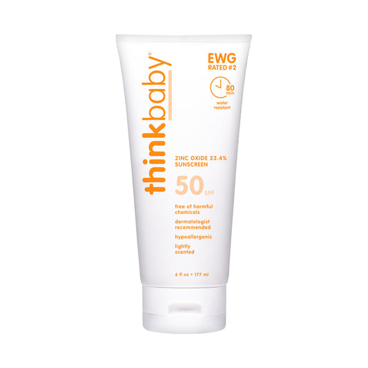 ThinkBaby 50 SPF Sunscreen - 6oz-Mountain Baby