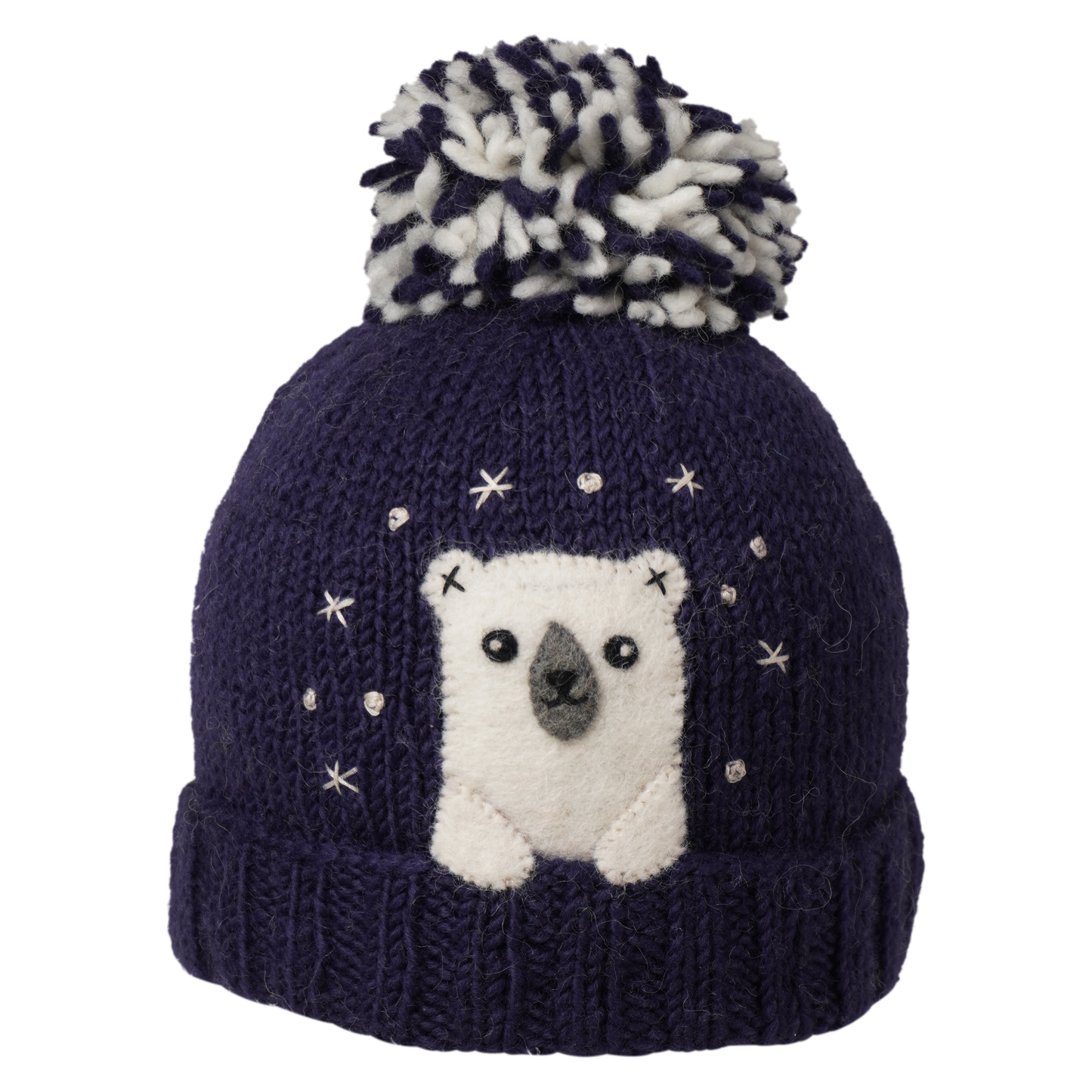 Ambler Kids Toque - Peek-A-Boo - Navy-Mountain Baby
