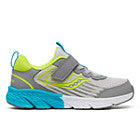 Saucony Wind 3.0 A/C -Grey/Green-Mountain Baby