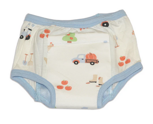 Silkberry Training Pants - Pumpkin Farm-Mountain Baby