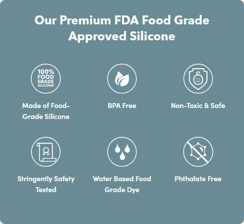 LouLou Lollipop Silicone & Wood Teether & Pacifier Clip - Colour Block - Mint-Mountain Baby