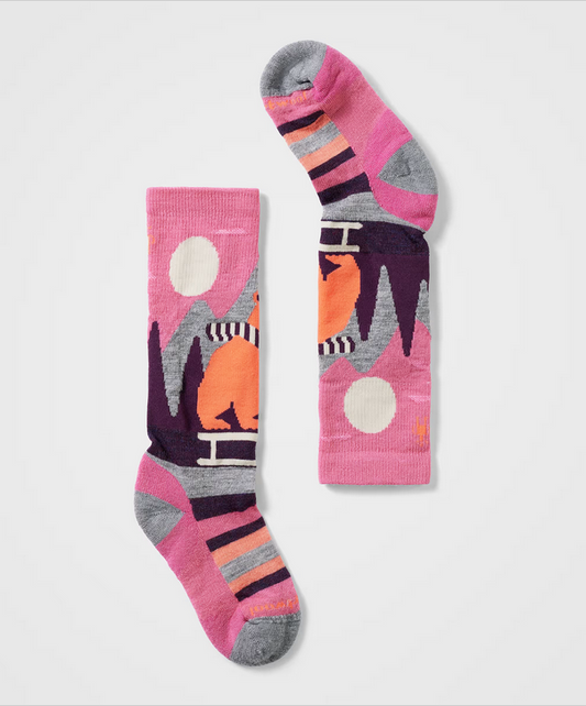Smartwool Ski Sock - Garden Pink-Mountain Baby