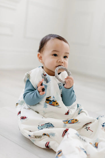 LouLou Lollipop TENCEL™ Sleep Bag 2.5 Tog - All Aboard-Mountain Baby
