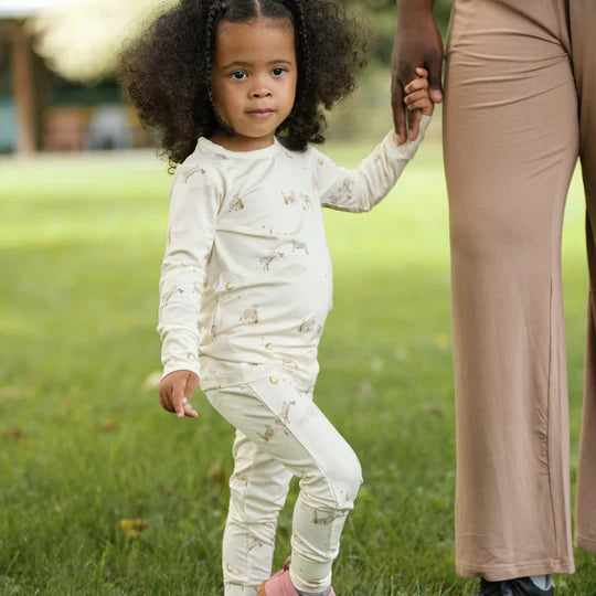 Belan.J L/S Pajama Set Little Lambs-Mountain Baby