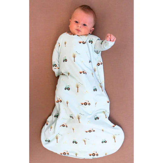 Belan.J Bamboo Sleep Sack 2.5 TOG - Tractors-Mountain Baby