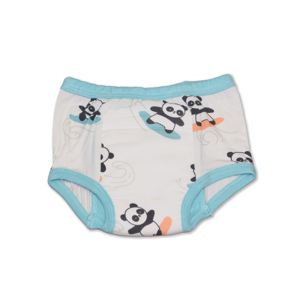 Silkberry Training Pants - Surf/Panda-Mountain Baby