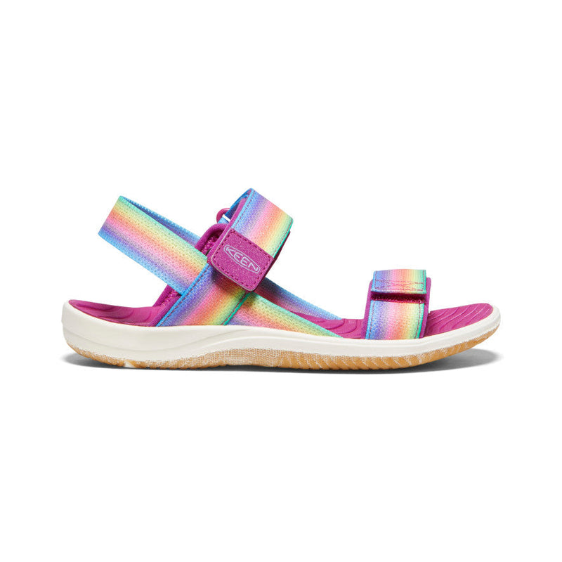 Keen Elle Backstrap Sandal - Rainbow/Festival Fuschia-Mountain Baby