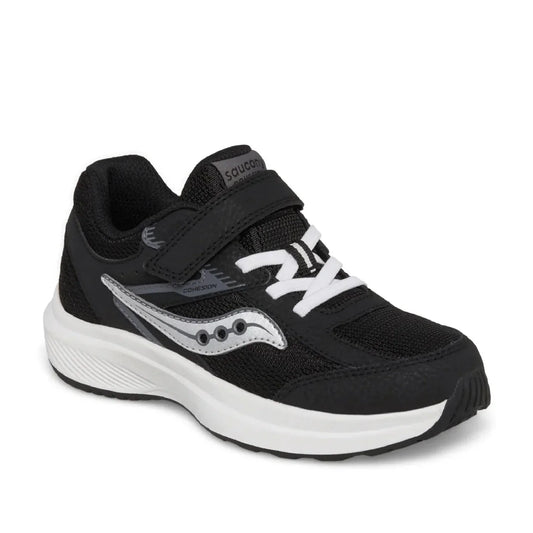 Saucony Cohesion KDZ A/C - Black/White-Mountain Baby