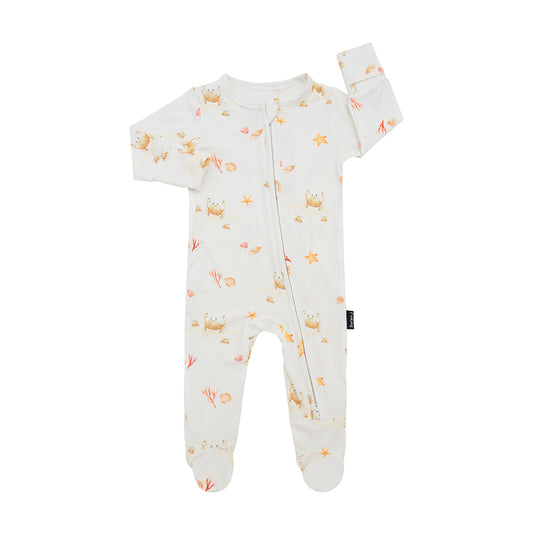 Belan.J Footed Zipper Sleeper - Seaside-Mountain Baby