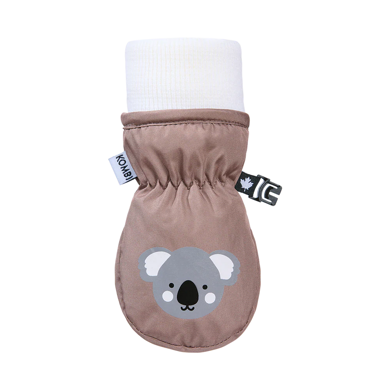 Kombi Mitt Baby Animal Family - Infant - Brown Oak-Mountain Baby