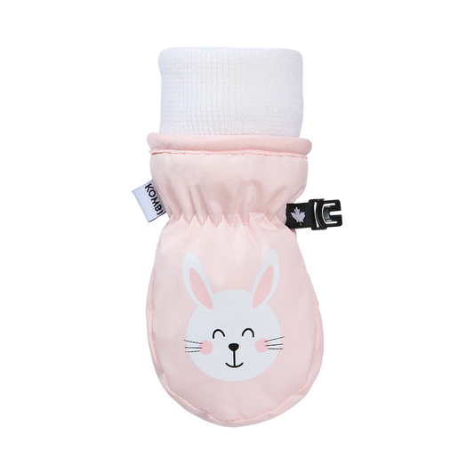 Kombi Mitt Baby Animal Family - Infant - Misty Pink-Mountain Baby