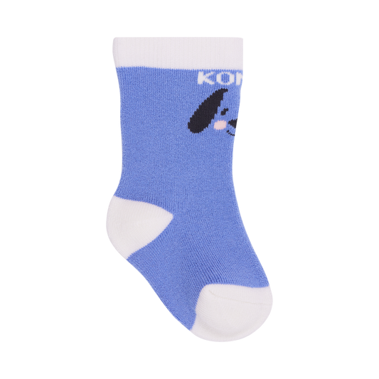 Kombi Socks Animal Family - Infant - Silky Blue-Mountain Baby