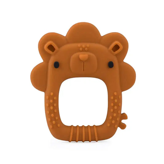 LouLou Lollipop Silicone Teether - Wild - Liam Lion-Mountain Baby