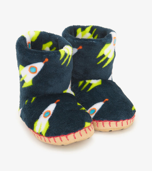 Hatley Fleece Slipper - Rocket Man-Mountain Baby