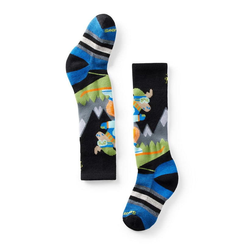 SmartWool Wintersport Sock - Moose - Black-Mountain Baby