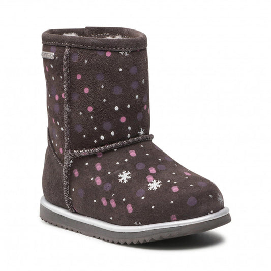 Emu Winter Boots - Brumby Snow - Charcoal-Mountain Baby
