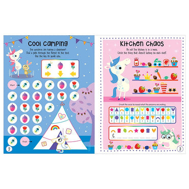 Activity Sticker Book - Unicorns-Mountain Baby
