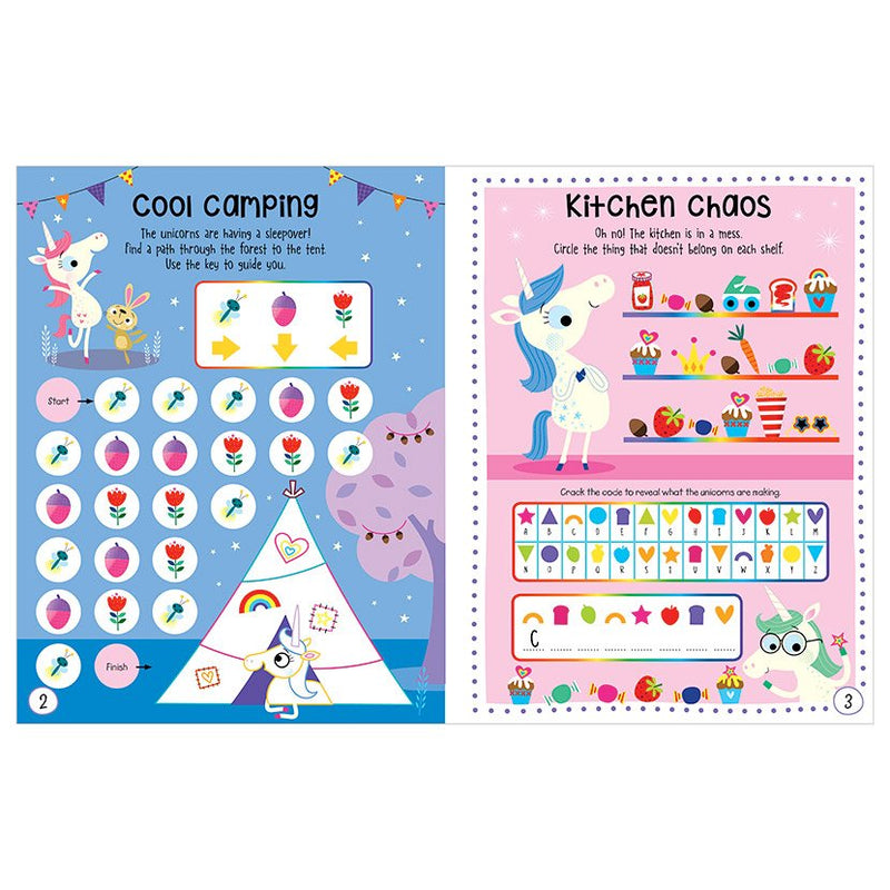 Activity Sticker Book - Unicorns-Mountain Baby