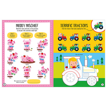 Activity Sticker Book - Farmyard-Mountain Baby