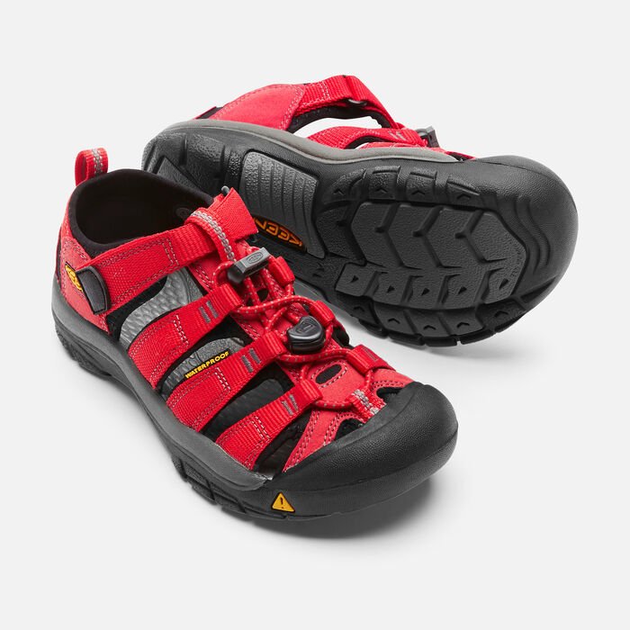 Keen Newport H2 Sandal - Ribbon Red/Gargoyle-Mountain Baby