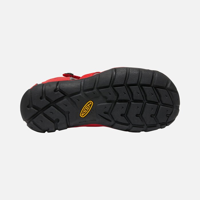 Keen Seacamp 2 Sandal - Racing Red/Gargoyle-Mountain Baby