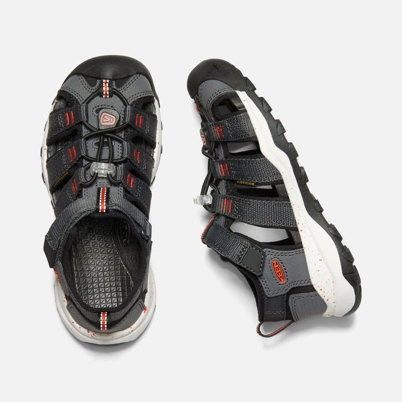 Keen Newport Neo Sandal - Magnet/Spicy Orange-Mountain Baby