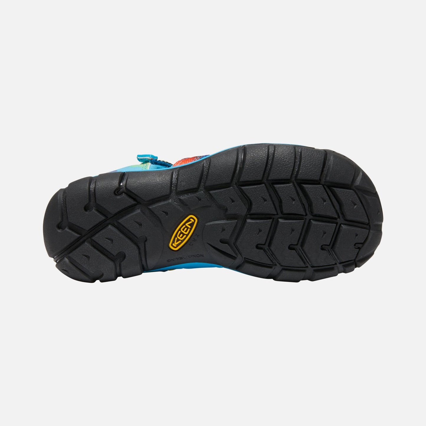 Keen Seacamp 2 Sandal - Vivid Blue/Original Tie Dye-Mountain Baby