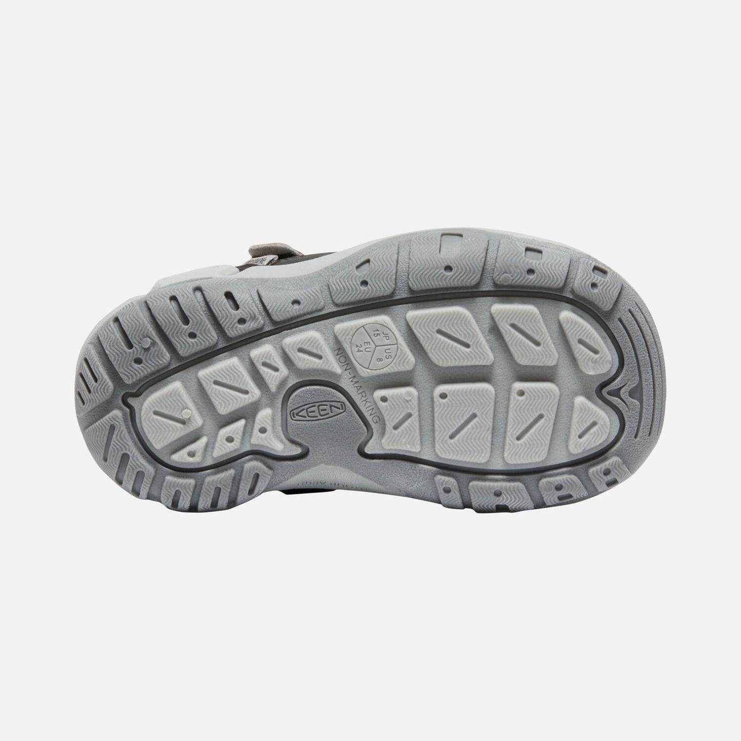 Keen Knotch Hollow Runner - Steel Grey/Safety Orange-Mountain Baby
