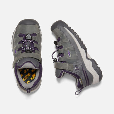 Keen Targhee Lo Waterproof Hiking Shoe - Magnet/Tillandsia Purple-Mountain Baby