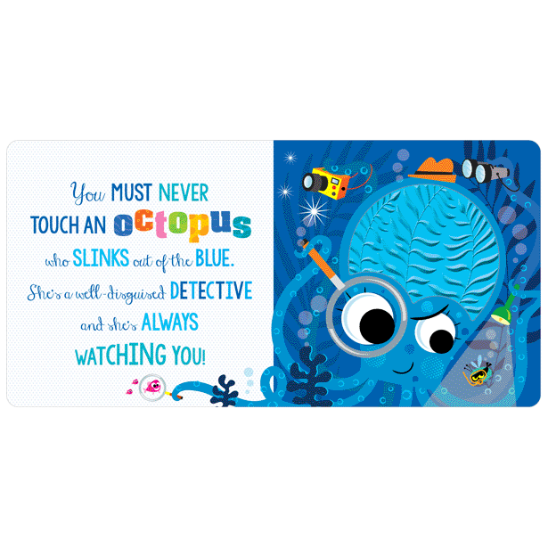 Board Book - Never Touch A Zebra!-Mountain Baby