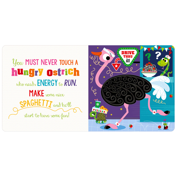 Board Book - Never Touch A Hungry Hippo!-Mountain Baby
