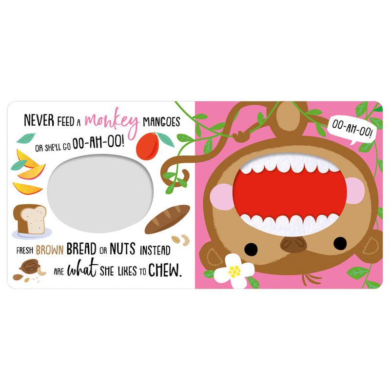 Board Book - Never Feed A Tiger!-Mountain Baby